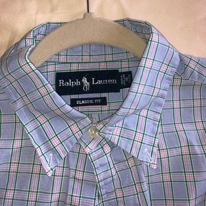 Ralph Lauren Polo Button Down Shirt Size L